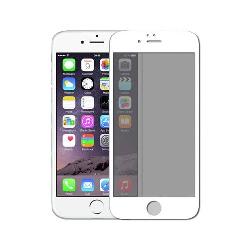گلس مات شیشه ای مدل IPHONE 6/ IPHONE 6S - سفید