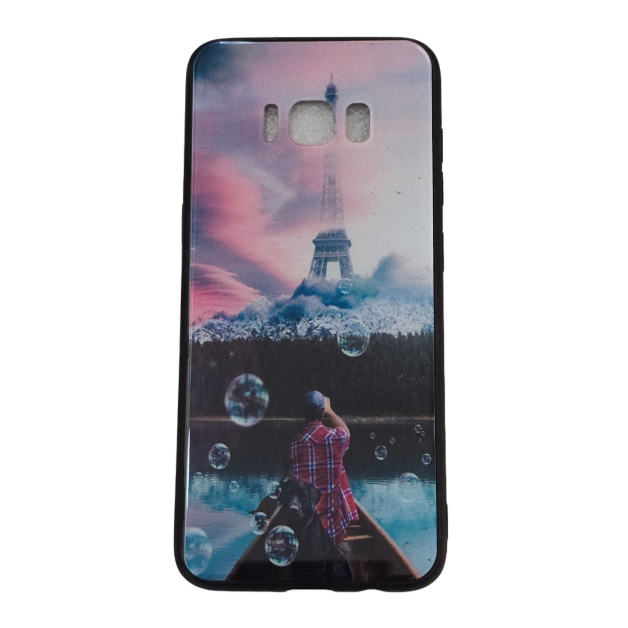 قاب طرح دار GLASS مدل SAMSUNG S8