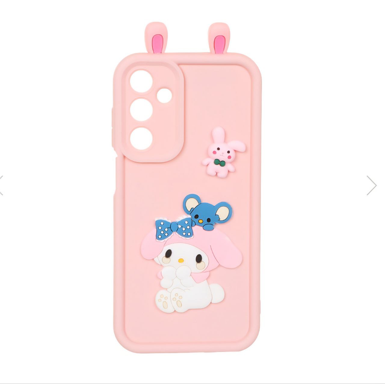قاب Solid Case عروسکی گوش دار مدل Samsung Galaxy A55