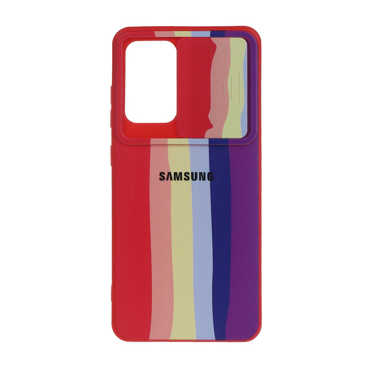 قاب کشویی رنگین کمانی Samsung A52-کد 6