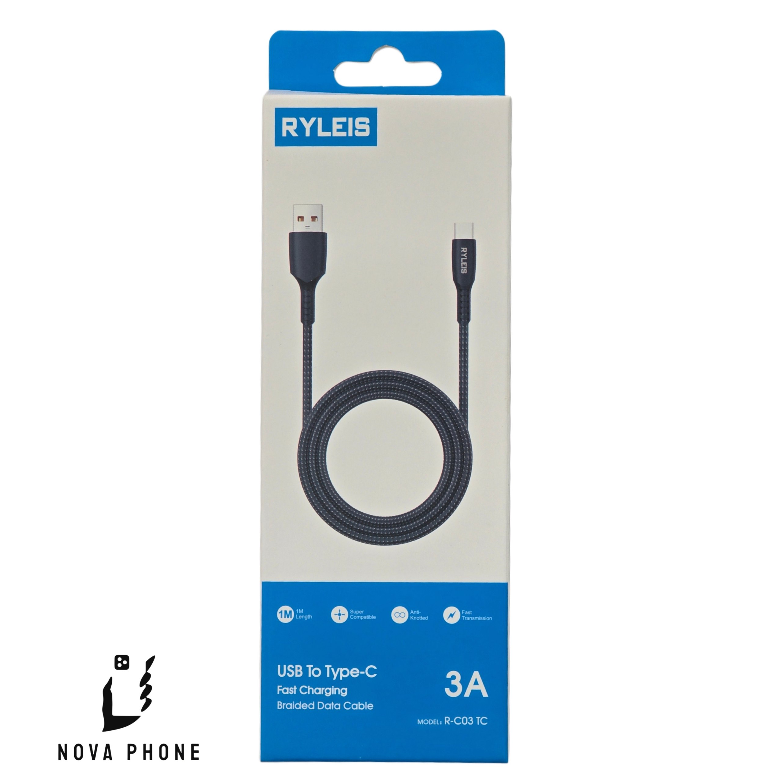 کابل تایپ سی برند RYLEIS مدل C03 TC