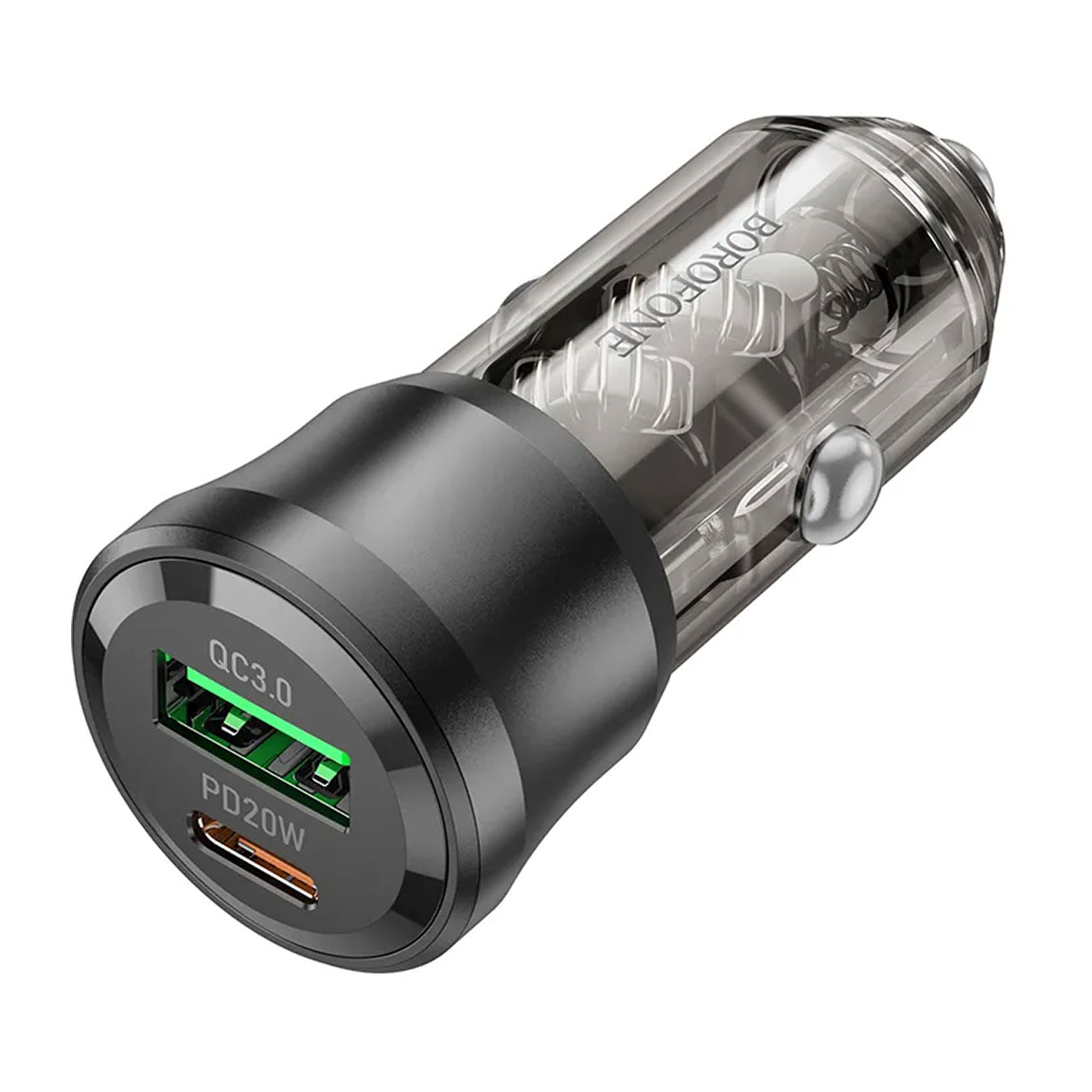 شارژر فندکی QC3.0/PD 20W بروفون مدل BZ25