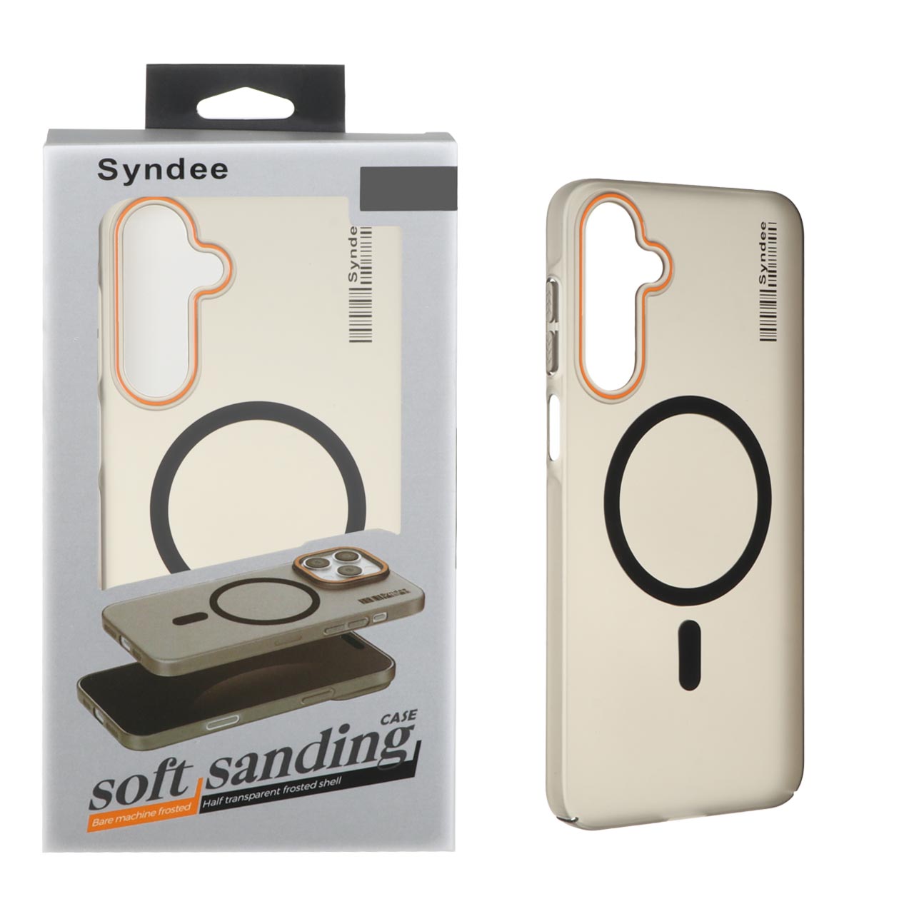 قاب اورجینال Syndee پشت مات MagSafe مدل Samsung Galaxy A16 - مشکی