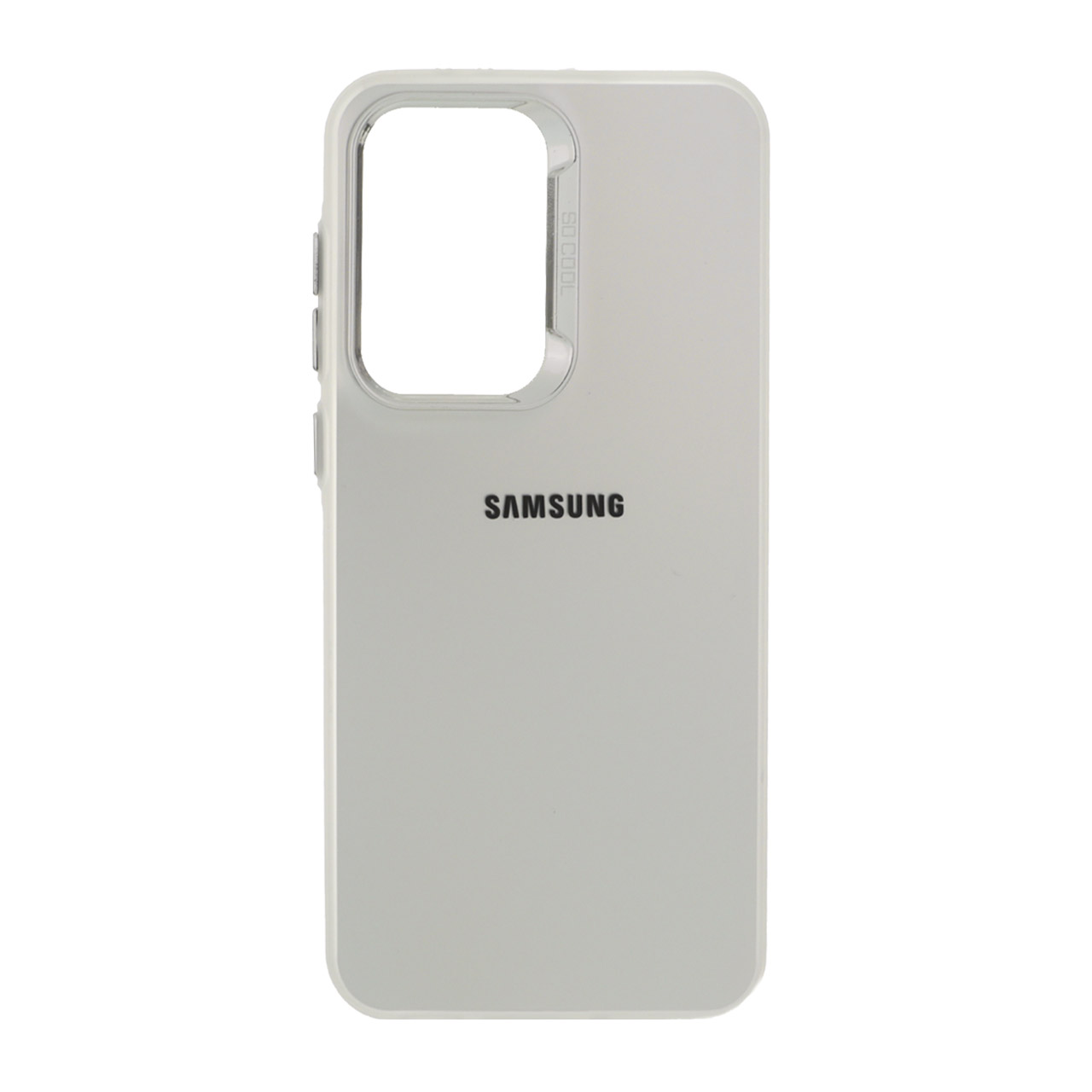 قاب SO COOL لنز متال لوگودار Samsung Galaxy A37 / A56 / A36 - نقره ای